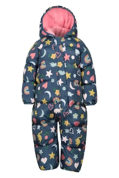 Frosty Printed Toddler Padded Suit