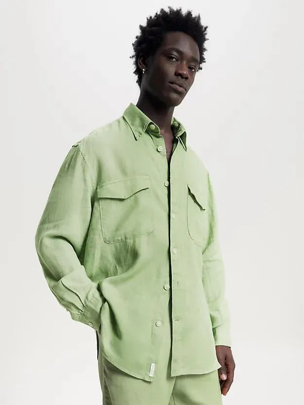 Tommy Hilfiger x Vacation Linen Flap Pocket Shirt