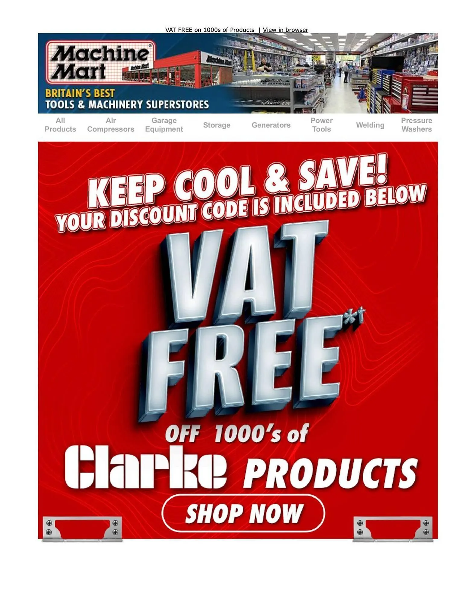 Machine Mart leaflet - 1