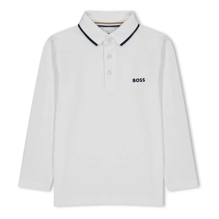 Long Sleeve Polo Shirt Junior