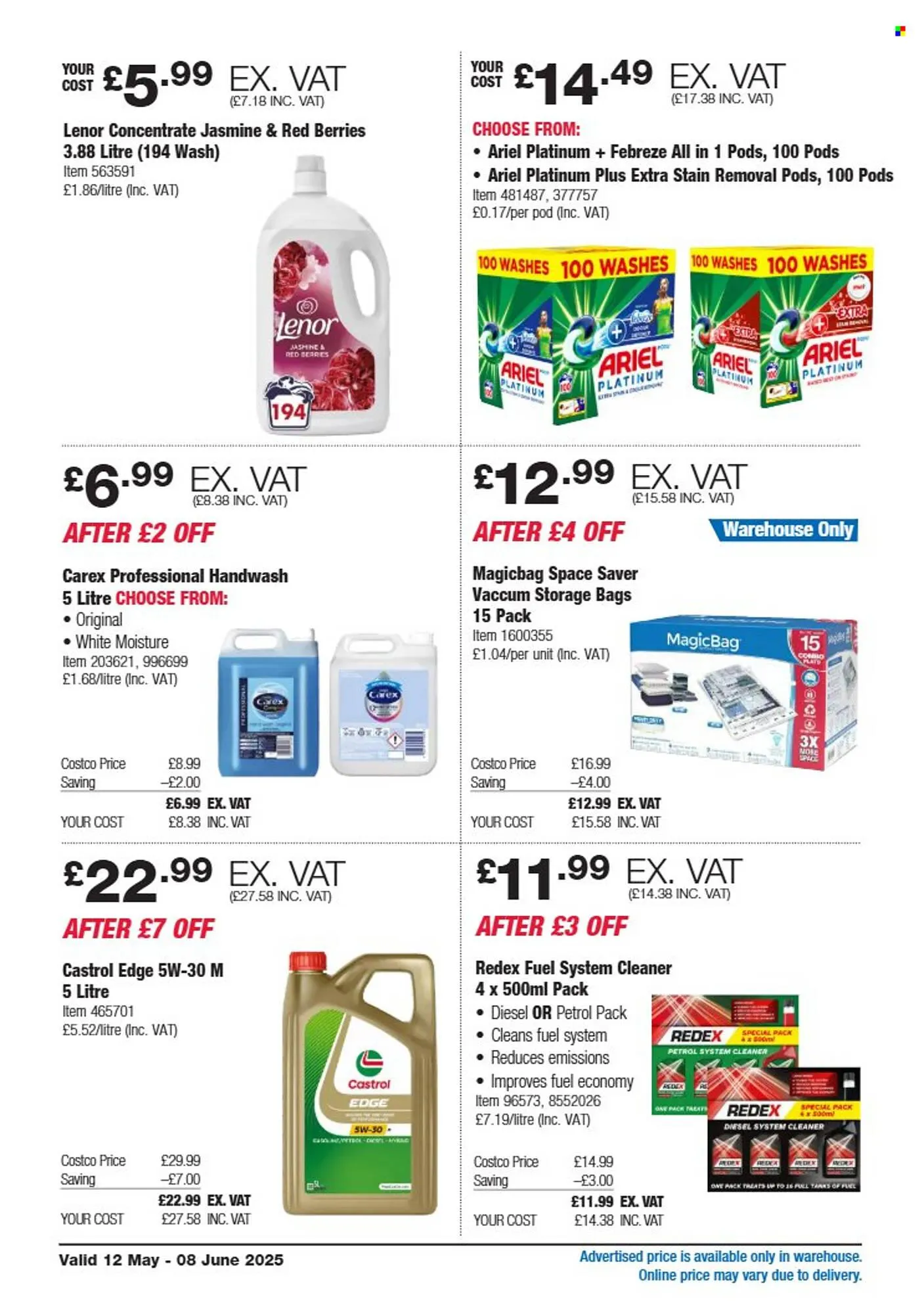 Costco leaflet from 12 May to 8 June 2025 - Catalogue Page 20