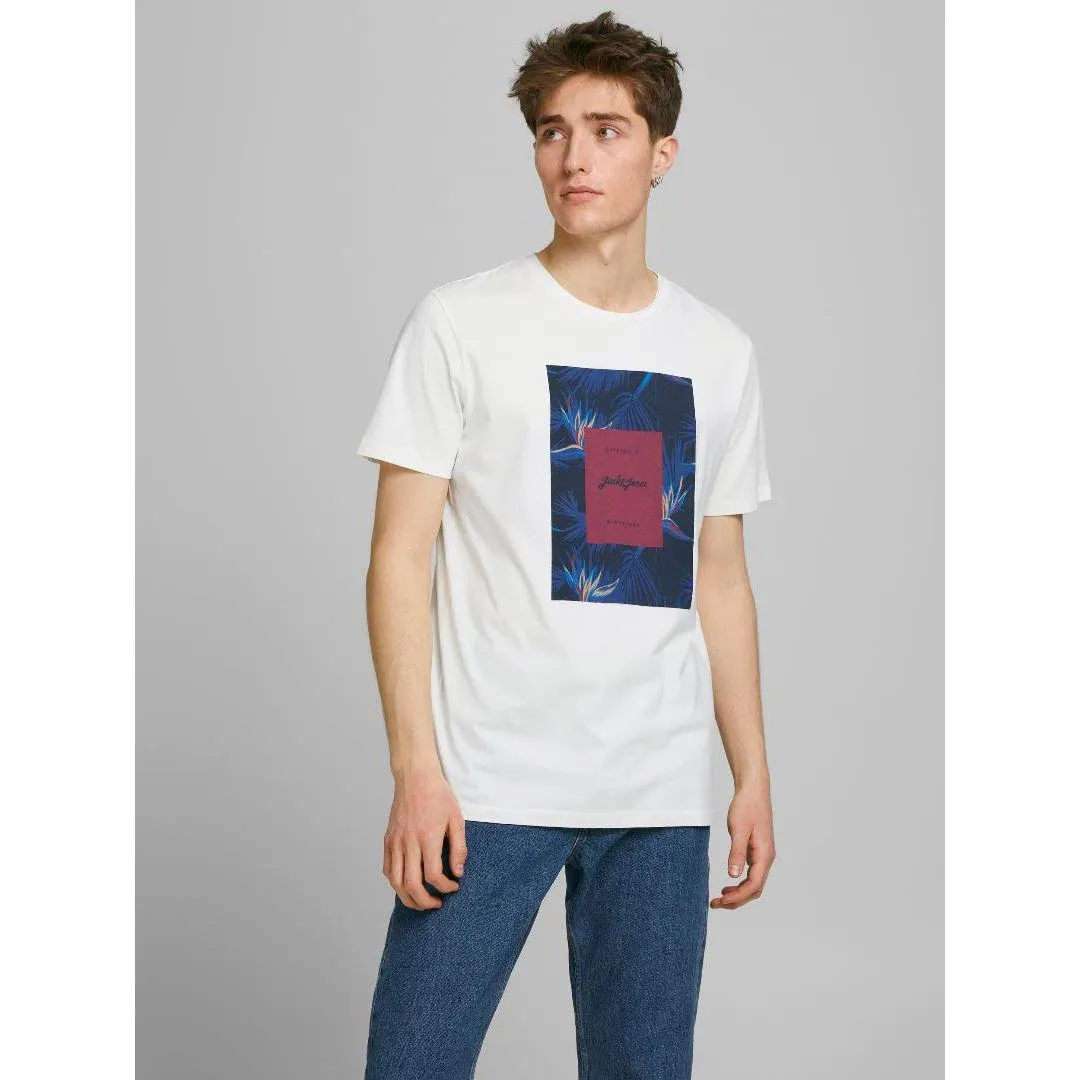 Jack & Jones Tee - Cloud Dancer