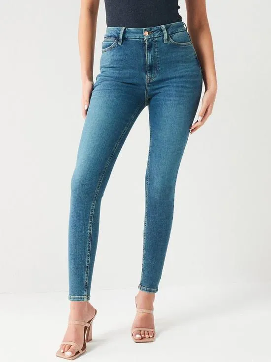 High Waist Contour Skinny Jeans