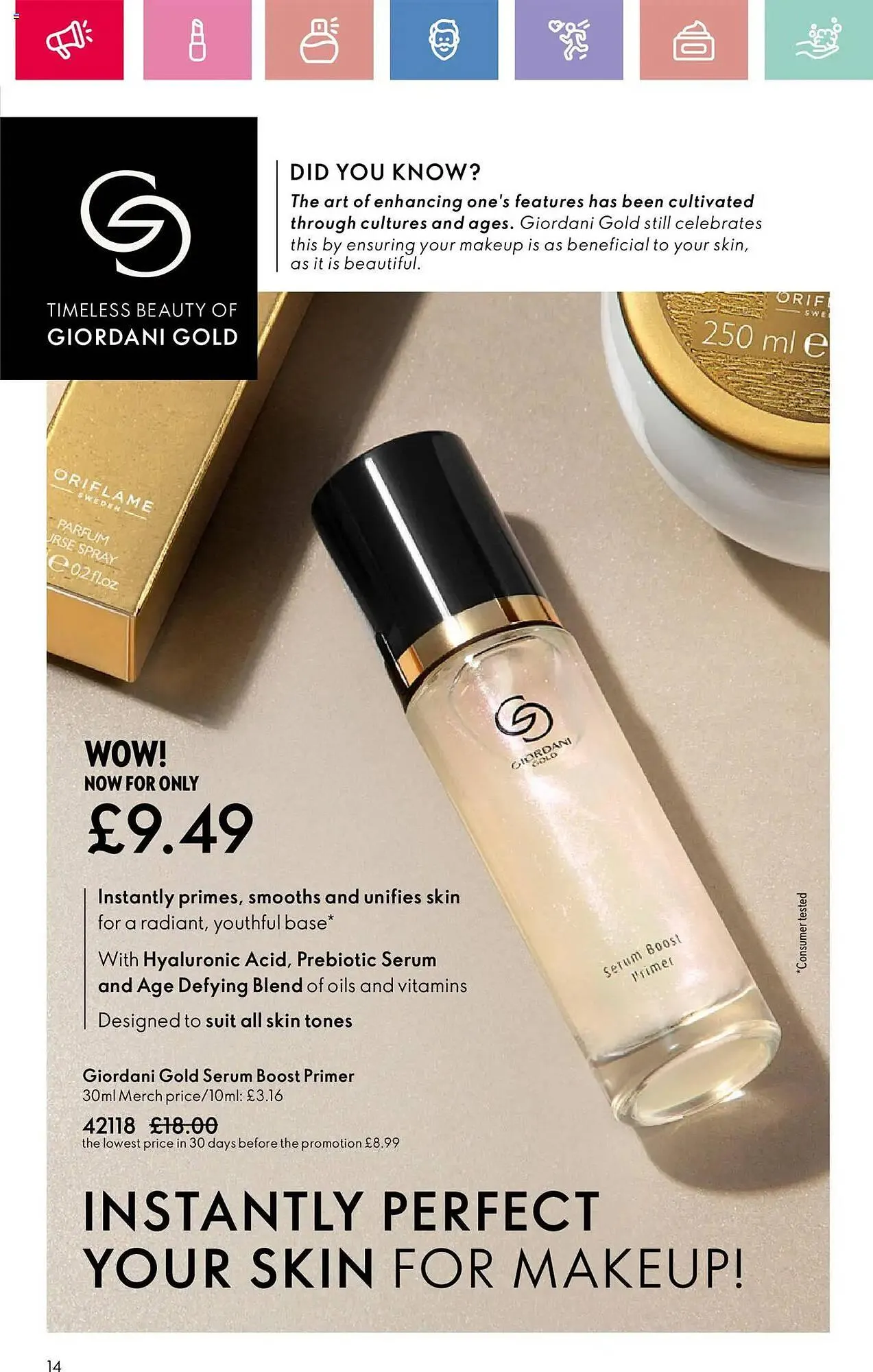 Oriflame leaflet from 17 April to 7 May 2025 - Catalogue Page 14