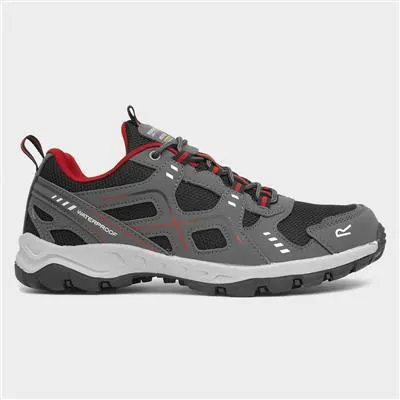 Vendeavour Mens Grey Waterproof Shoe