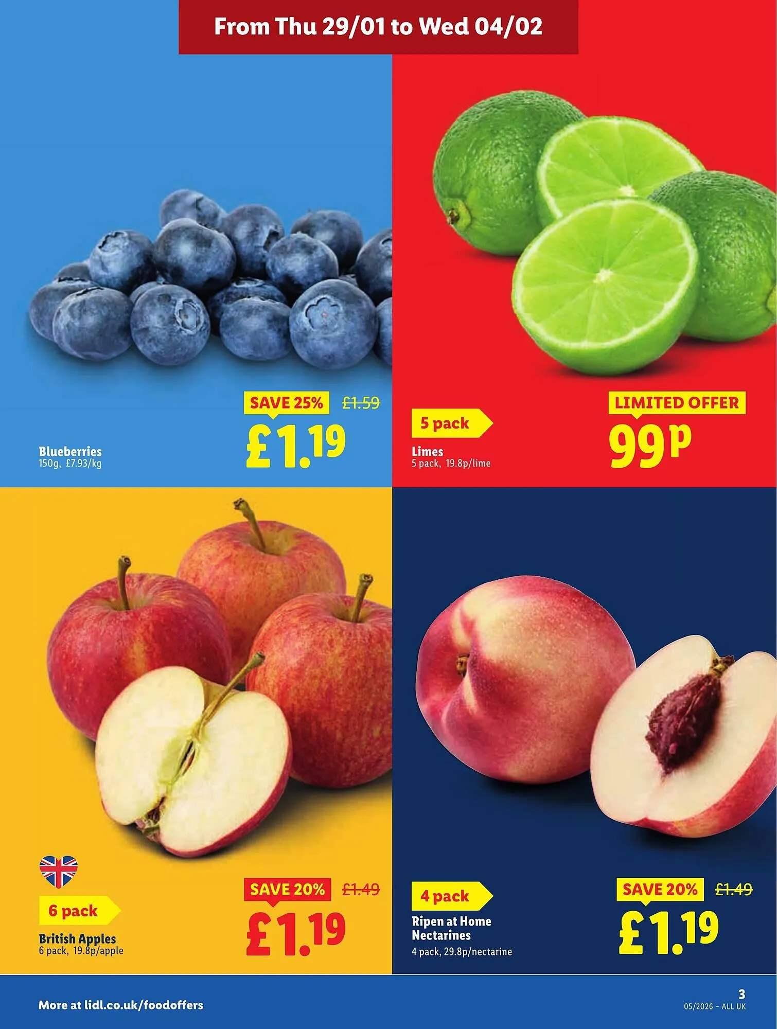 Lidl leaflet from 29 January to 1 February 2026 - Catalogue Page 3