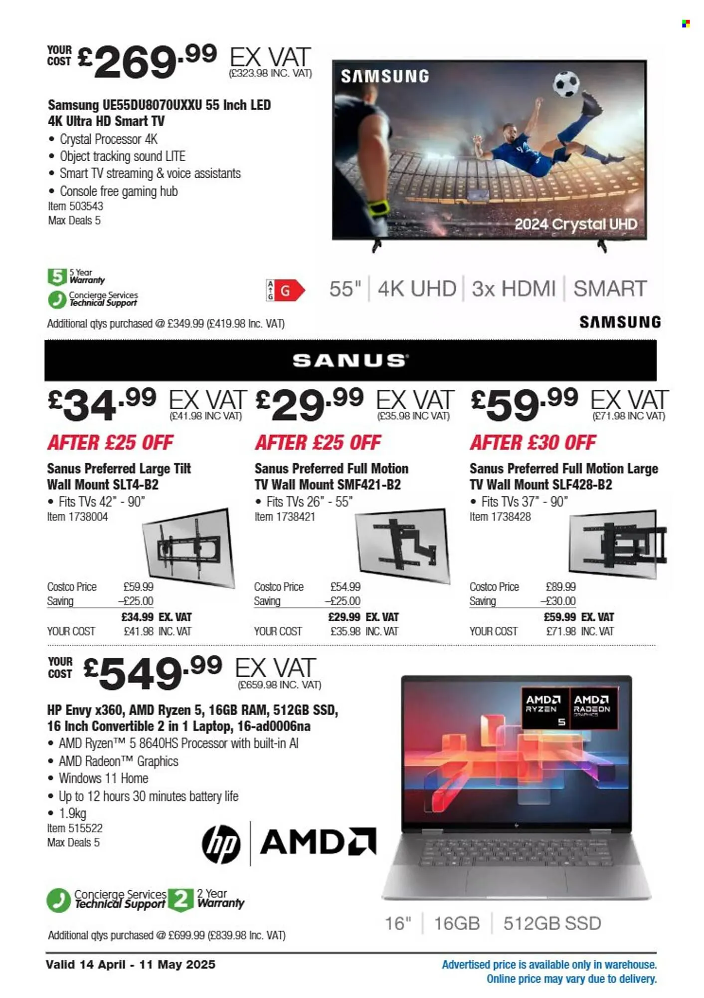 Costco leaflet from 14 April to 11 May 2025 - Catalogue Page 6