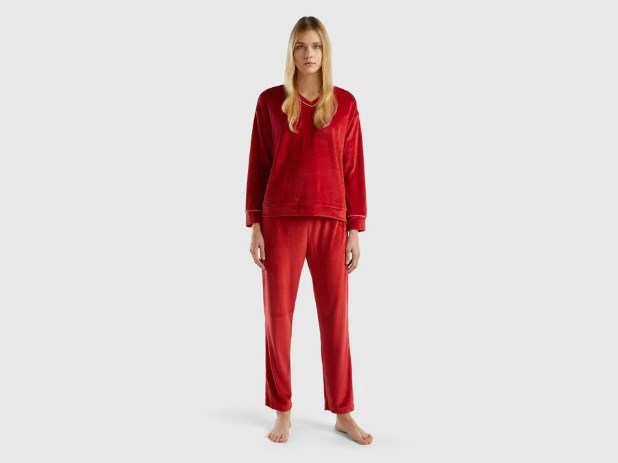 Velour pyjamas