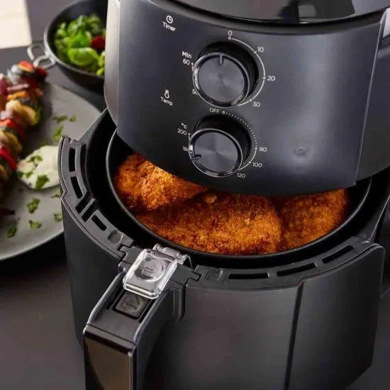 Swan SD75210BLKN Stealth 4.7L Manual Air Fryer