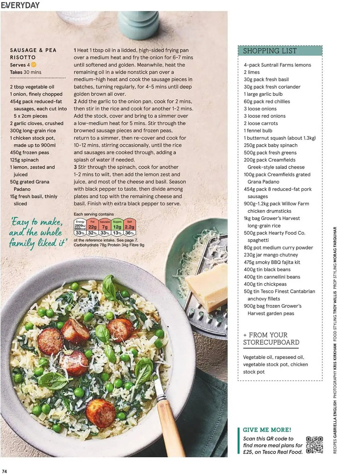 Tesco leaflet from 1 March to 31 March 2025 - Catalogue Page 74