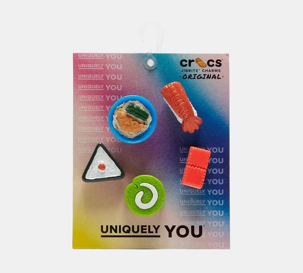 5 Pack Sushi Party Jibbitz