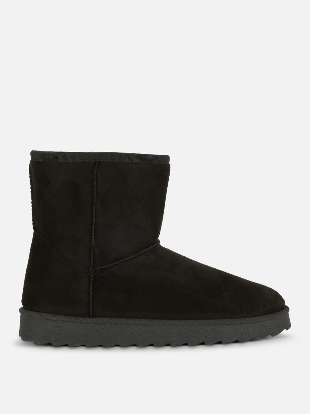 Plush Lined Faux Suede Boots