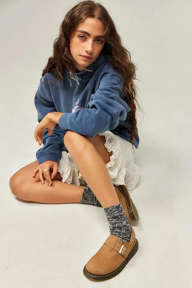 Dr. Martens Jorge II Tan Leather Mules