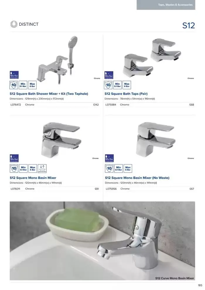 Bathroom Collection 2025 from 6 February to 31 December 2025 - Catalogue Page 187