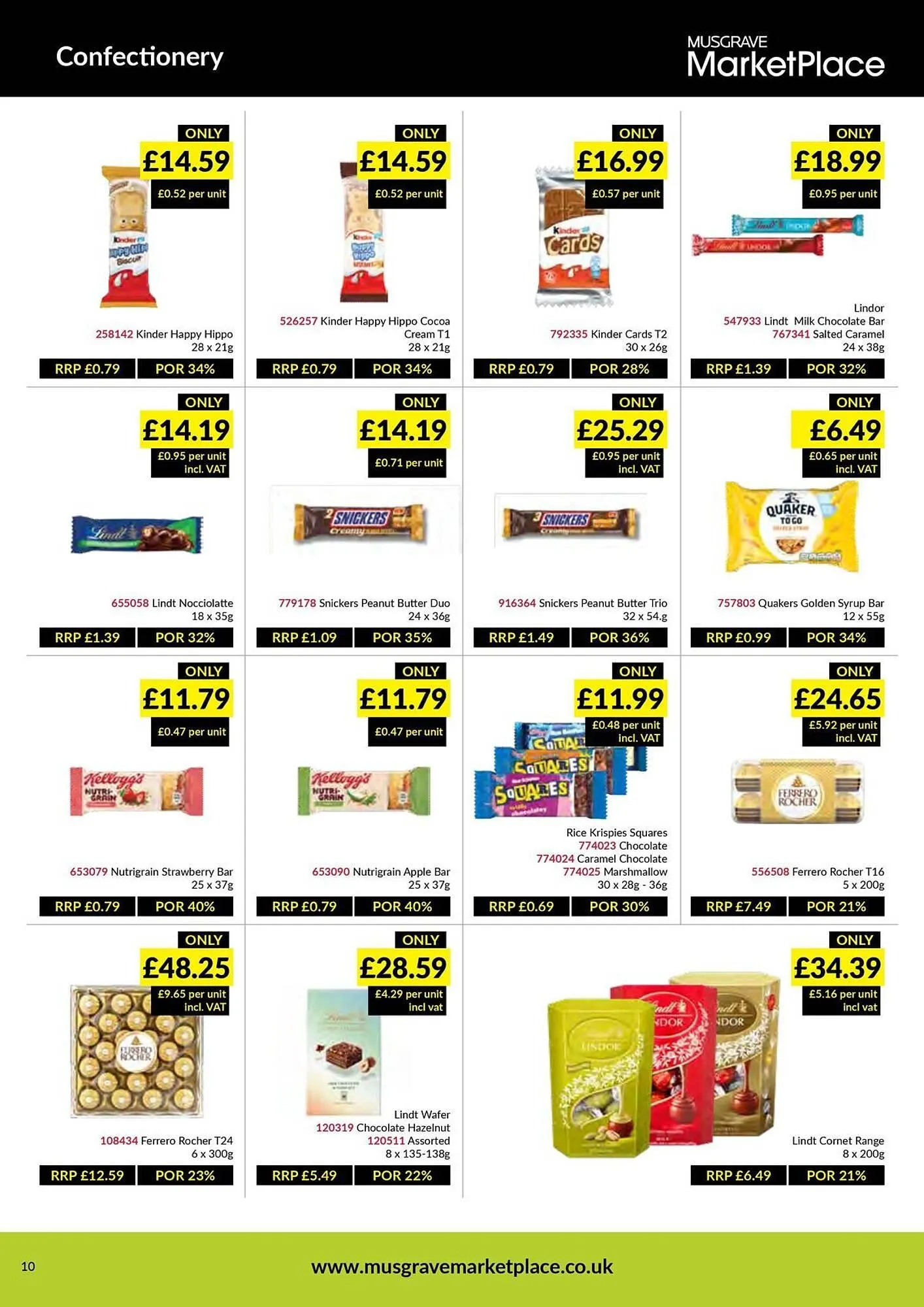 Musgrave MarketPlace leaflet from 27 October to 16 November 2025 - Catalogue Page 10