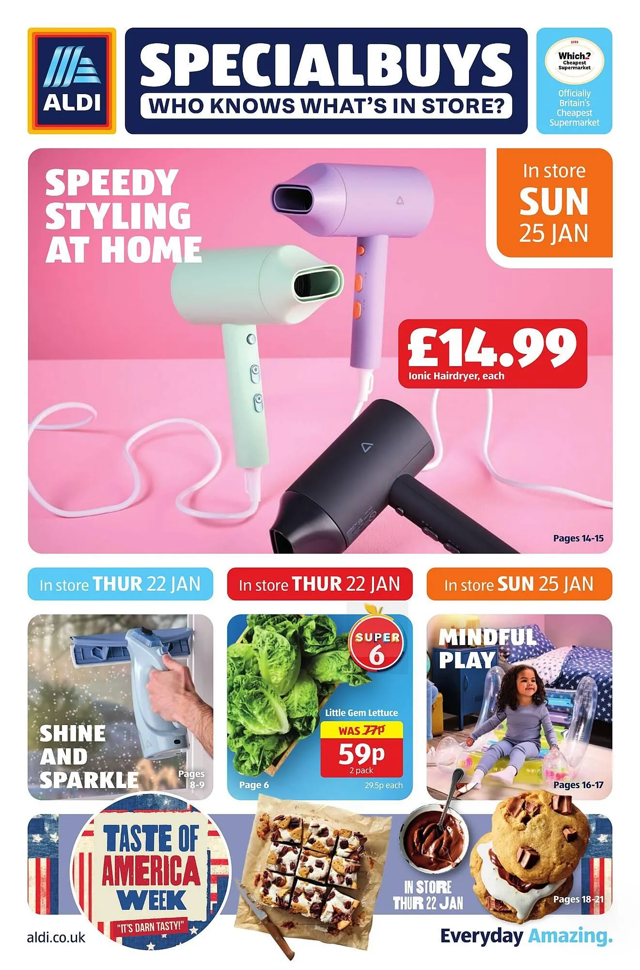 Aldi leaflet - 1