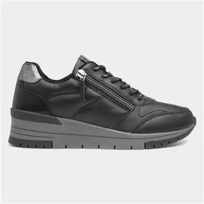 Diamond Womens Black Trainer