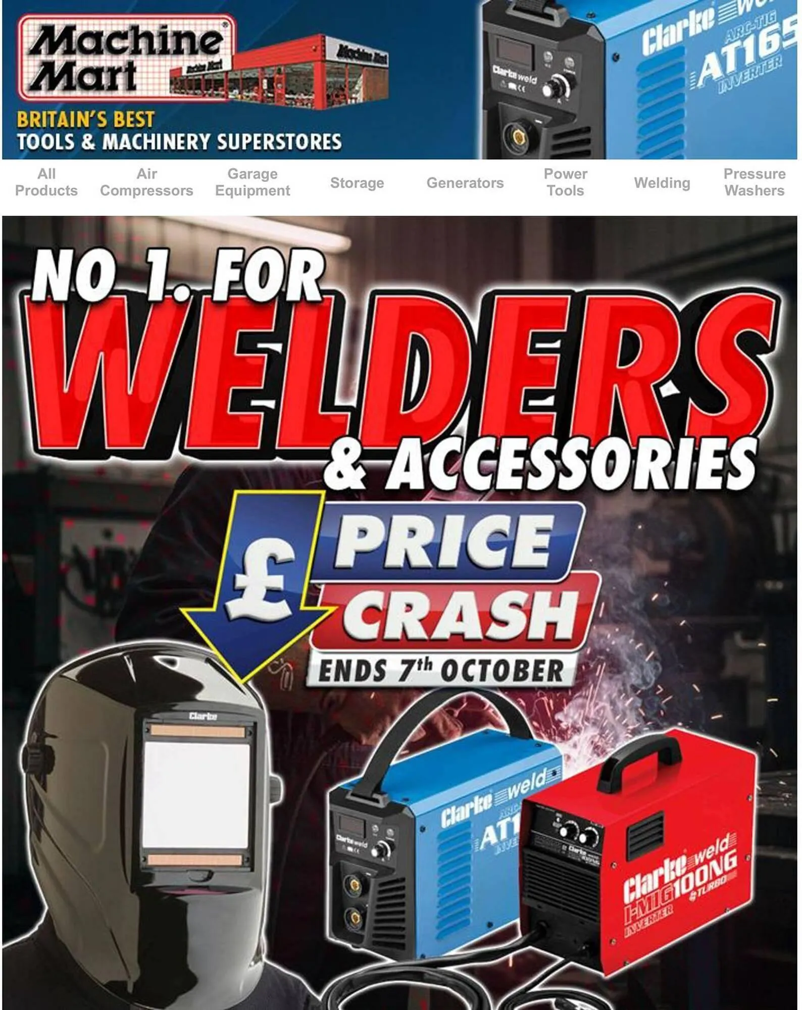 Machine Mart catalogue from 29 September to 7 October 2025 - Catalogue Page 1