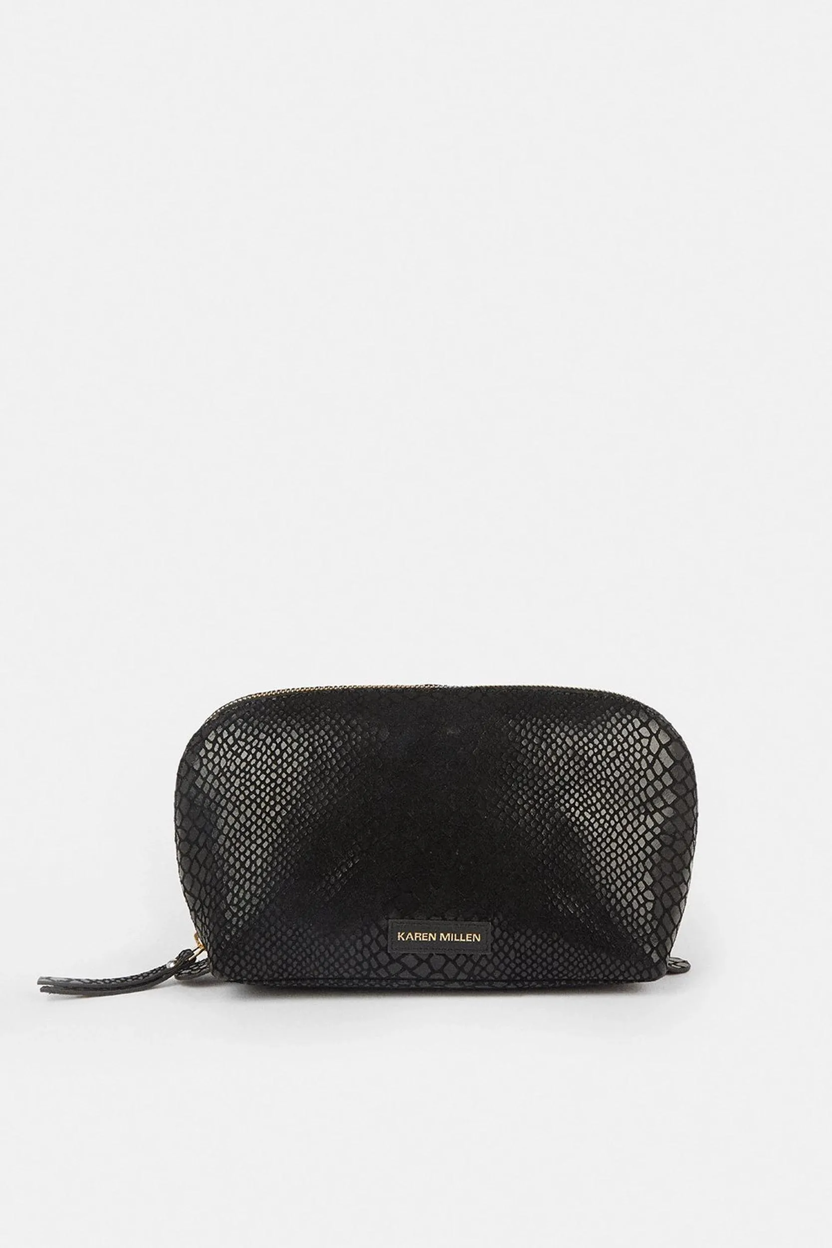 Large Leather Make Up Bag