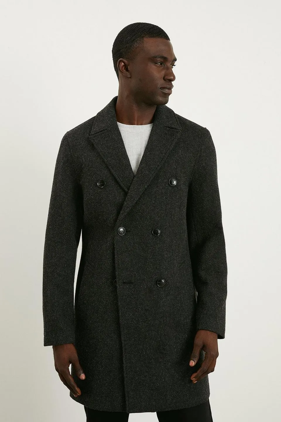 Double Breasted Wool Coat