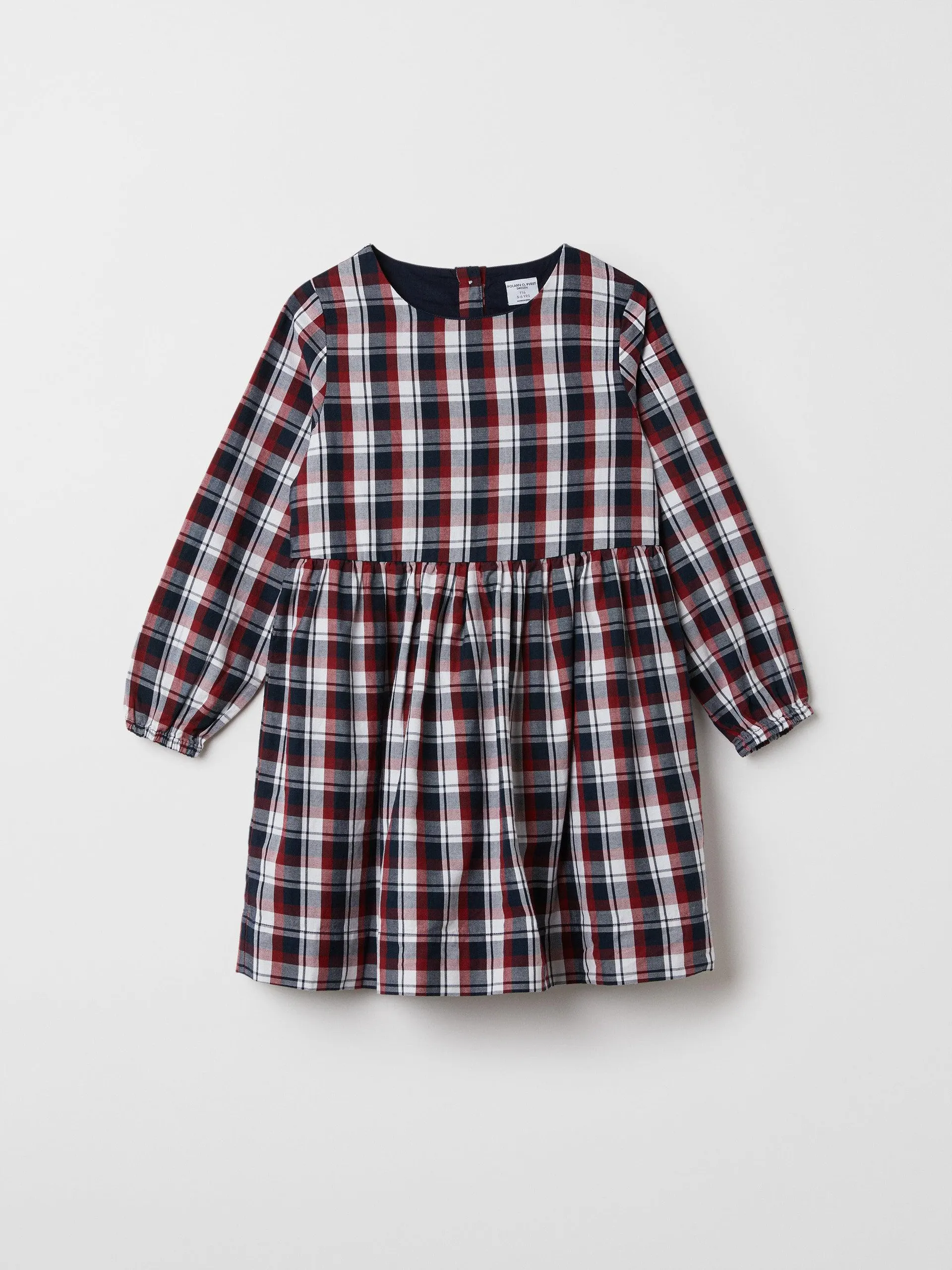 Checked Kids Dress