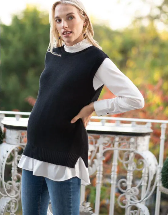 2 in 1 Maternity & Nursing Shirt Set