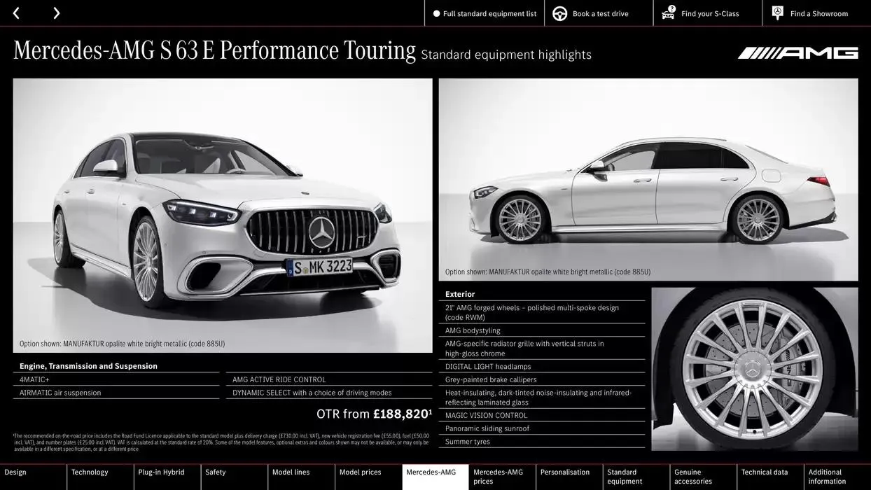 Mercedes Benz S-Class Saloon from 10 October to 10 October 2025 - Catalogue Page 31