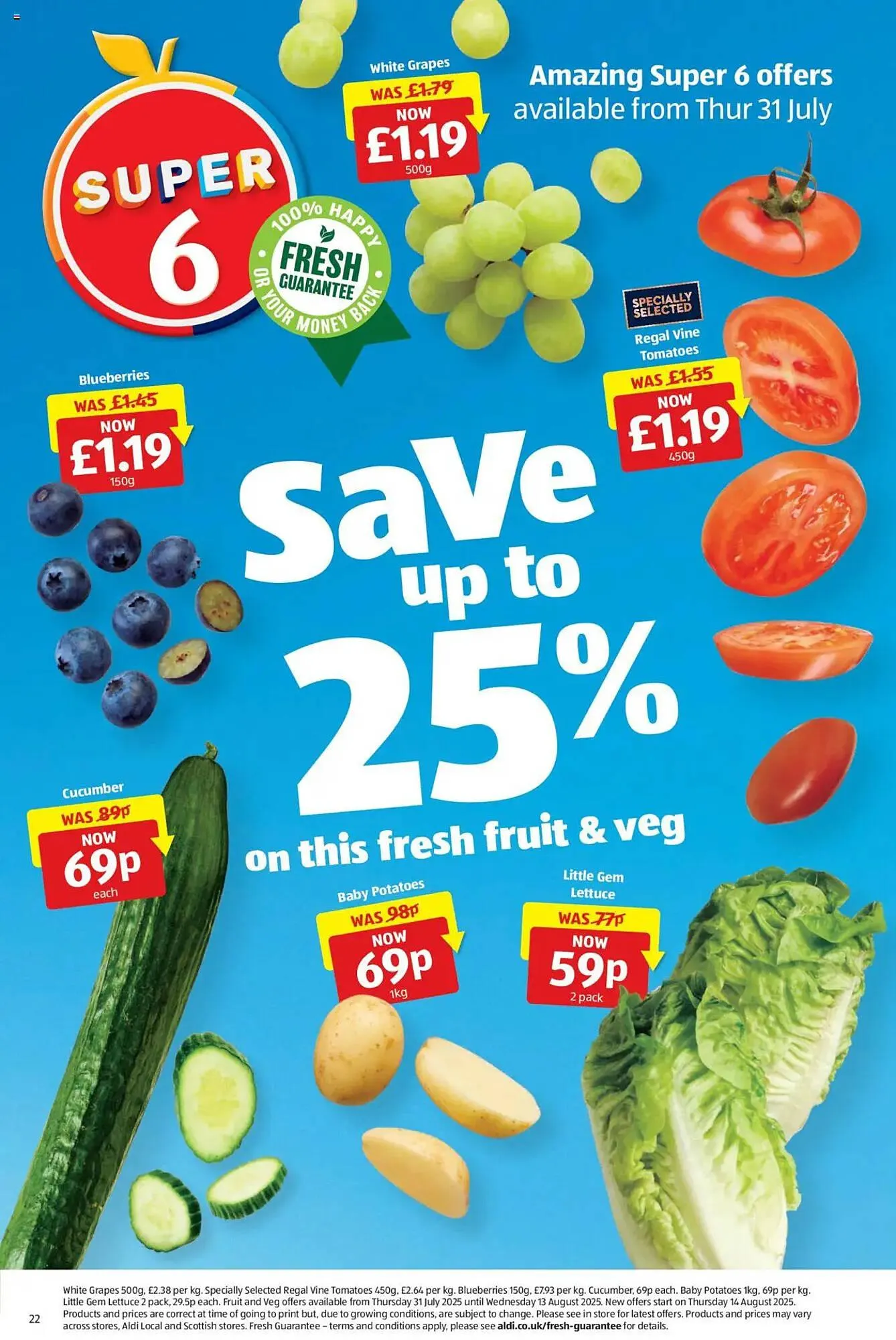 Aldi leaflet from 7 August to 12 August 2025 - Catalogue Page 22