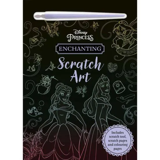 Disney Princess Scratch Art Book