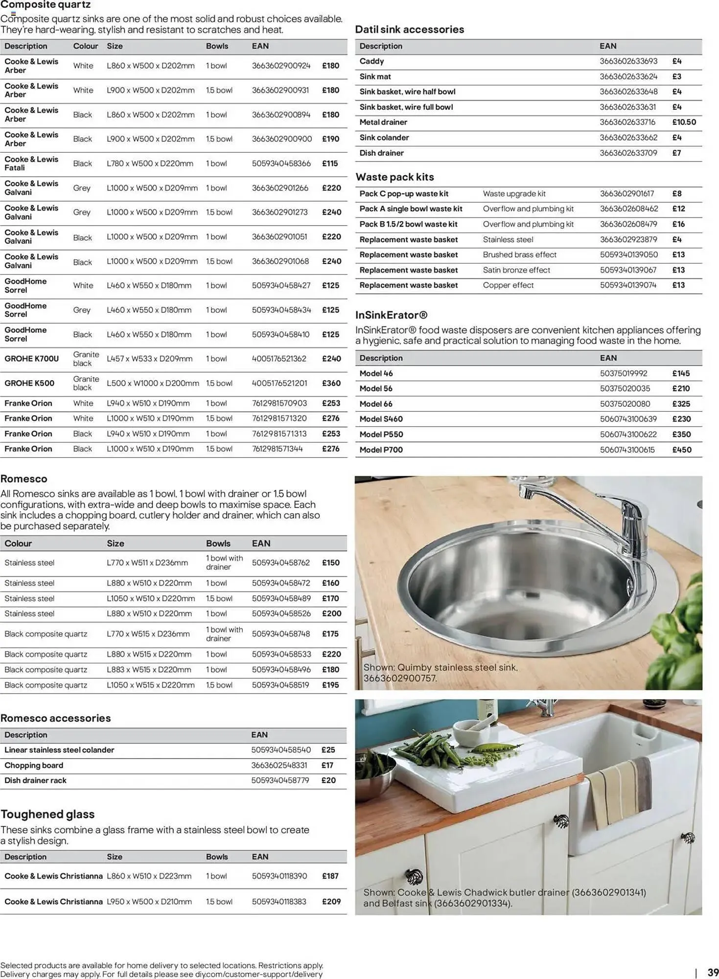 B&Q leaflet from 16 June to 1 January 2026 - Catalogue Page 39