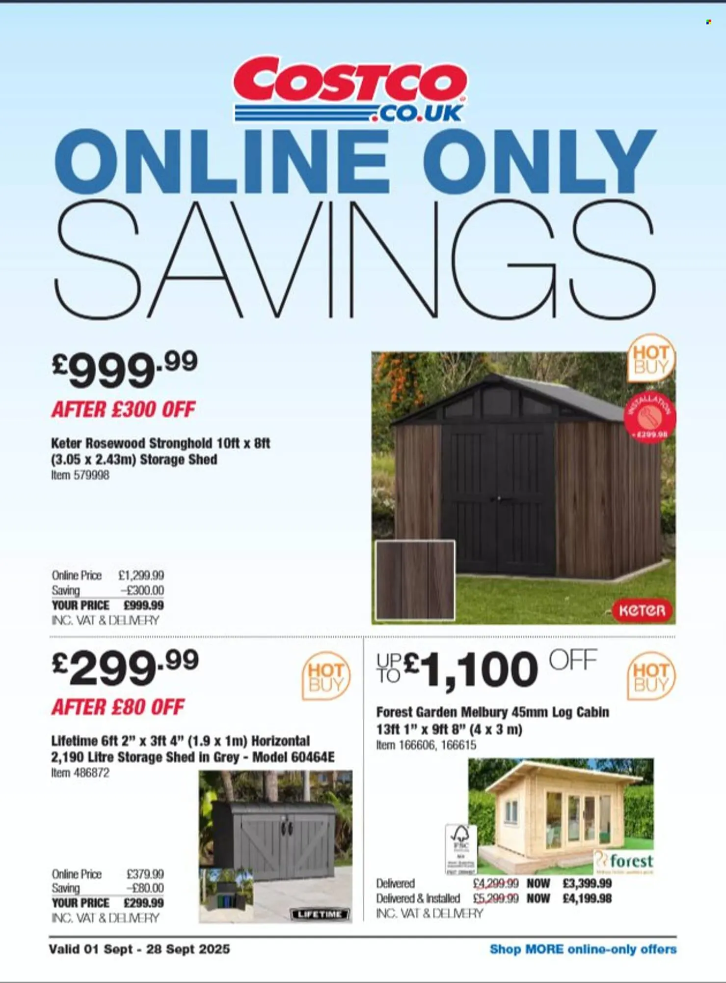 Costco leaflet from 1 September to 28 September 2025 - Catalogue Page 24