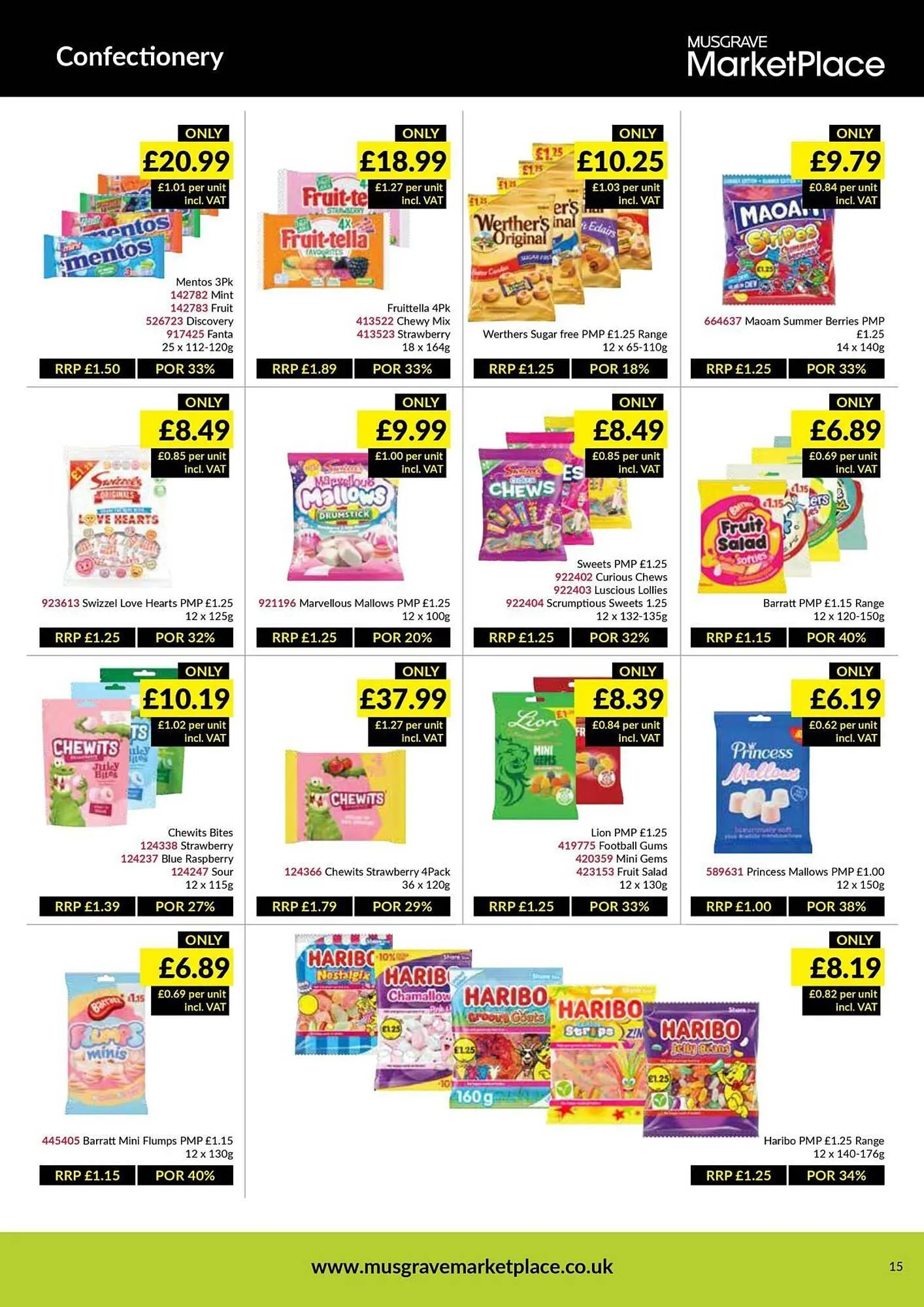 Musgrave MarketPlace leaflet from 3 June to 22 June 2025 - Catalogue Page 15