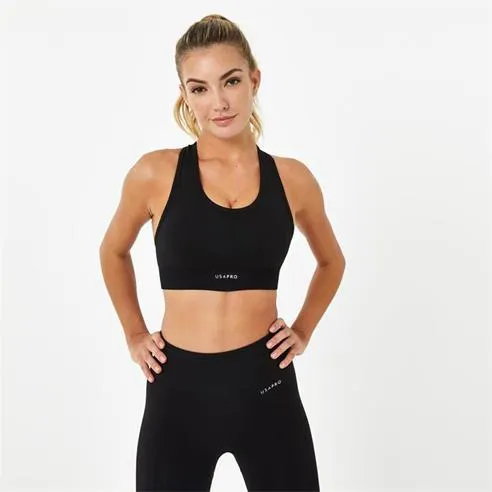 Core Seamless Crop Sports Bra