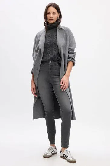 High Waisted Skinny Washwell Jeans