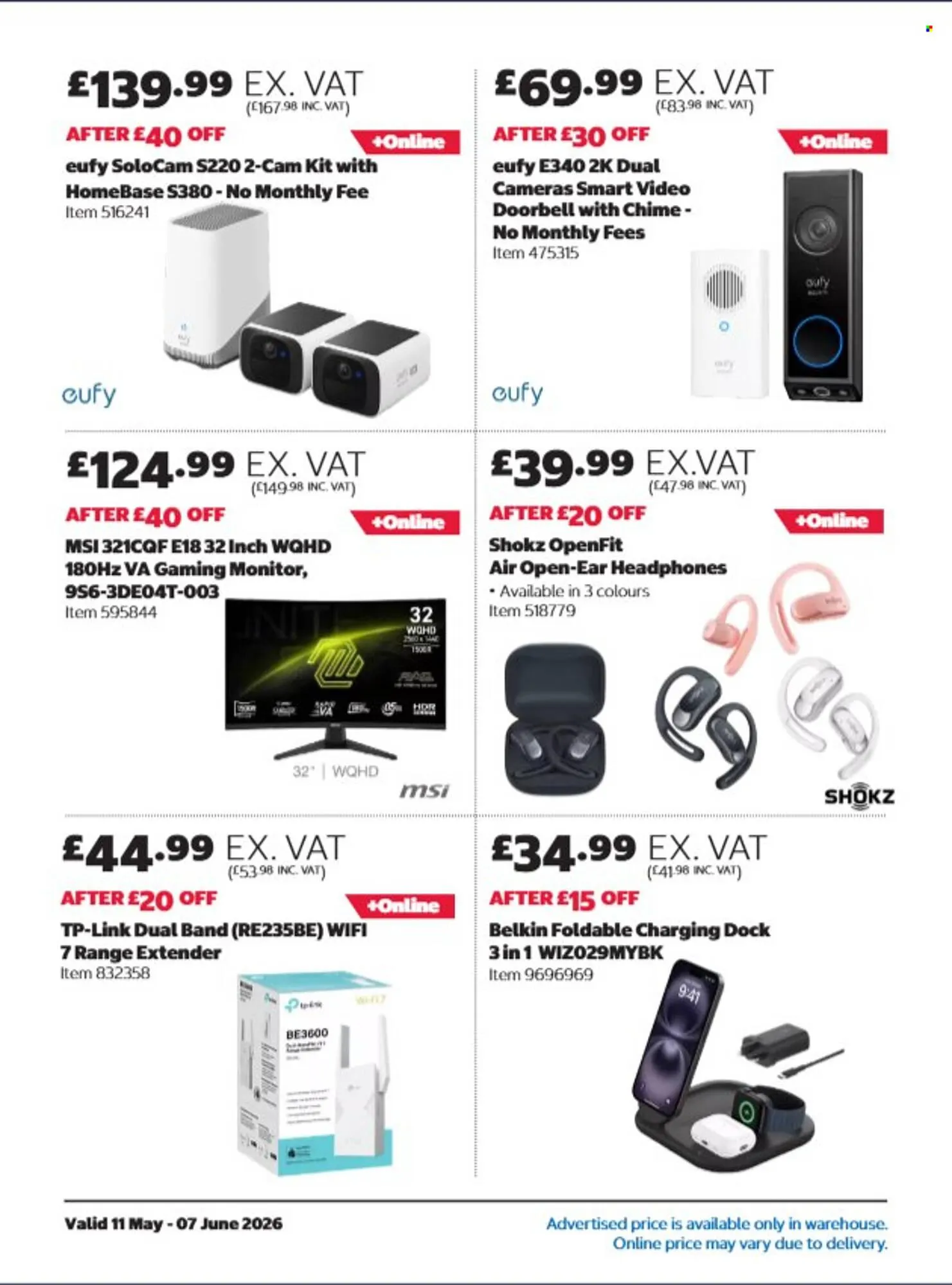 Costco leaflet from 11 May to 7 June 2026 - Catalogue Page 4
