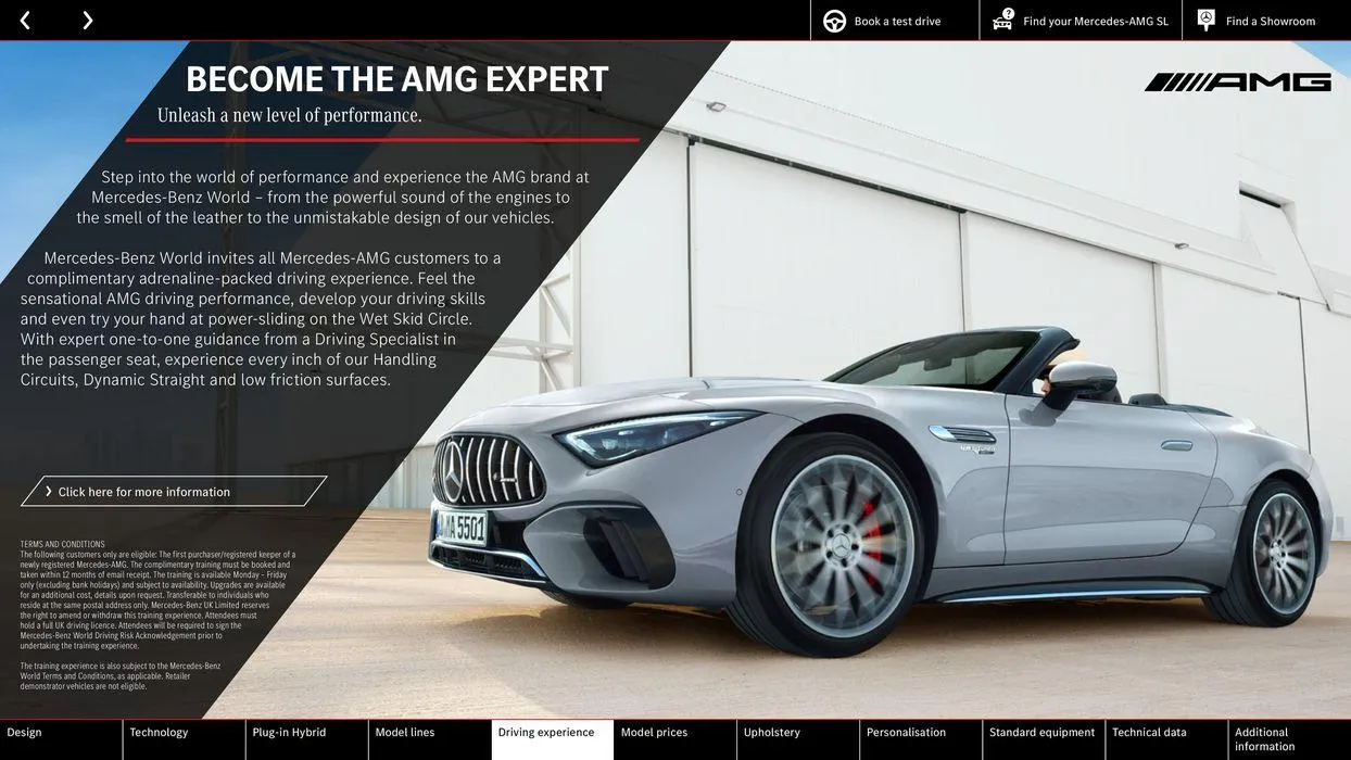 Mercedes-AMG SL from 24 August to 24 August 2025 - Catalogue Page 42