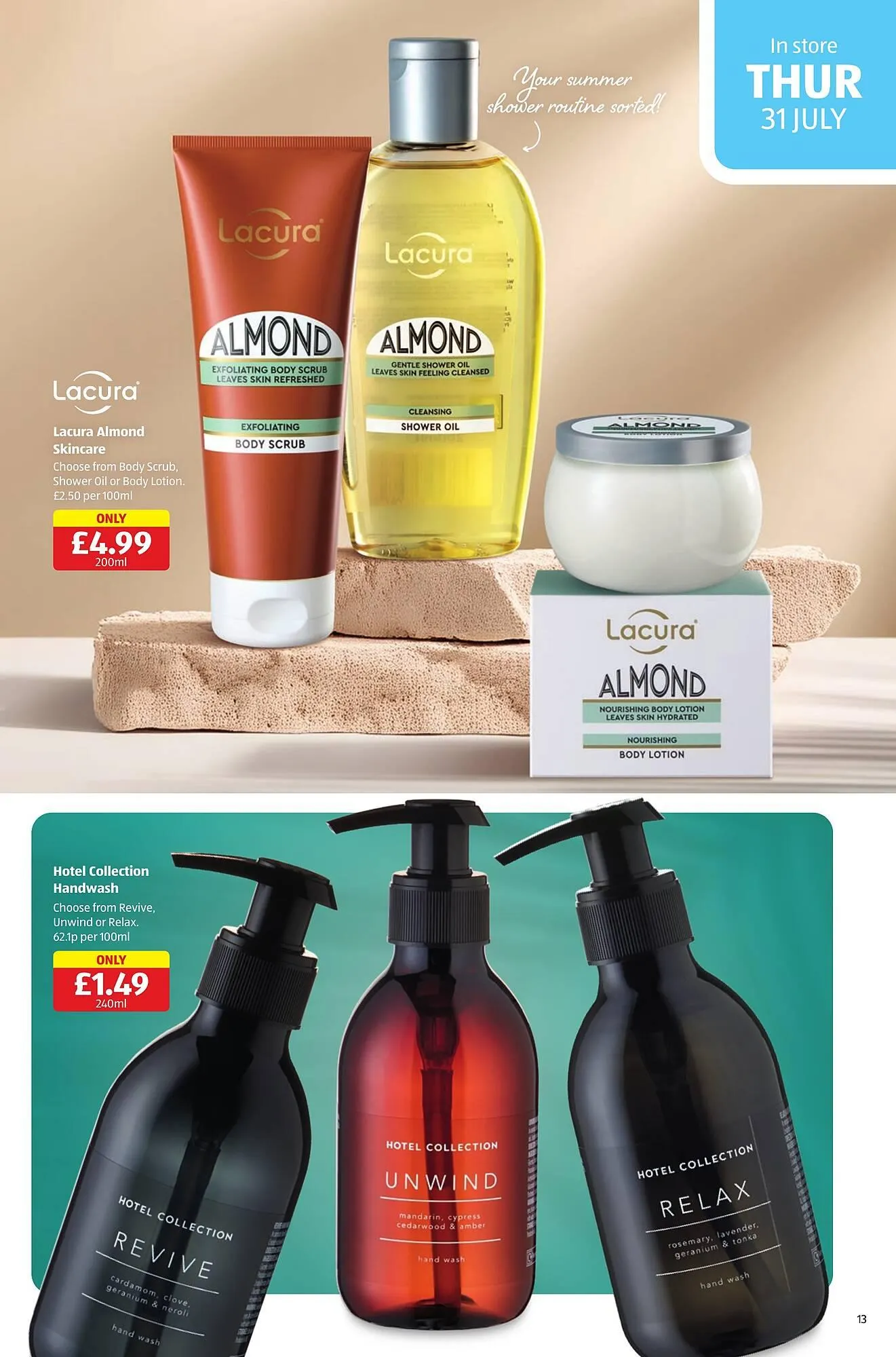 Aldi leaflet from 31 July to 6 August 2025 - Catalogue Page 13