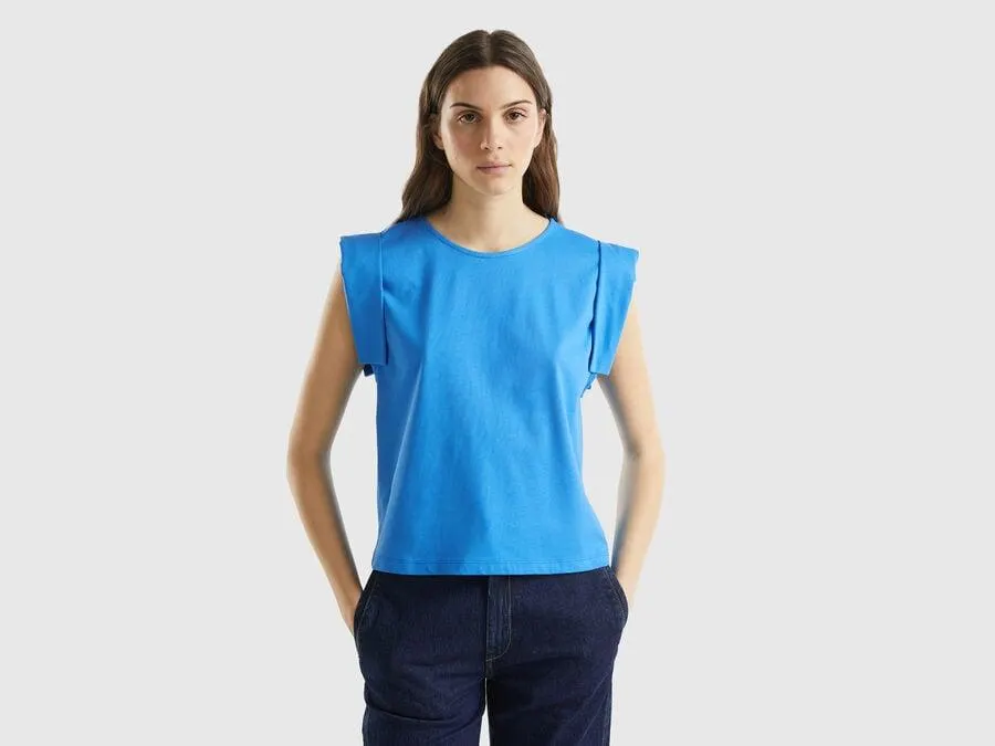 T-shirt with angel sleeves