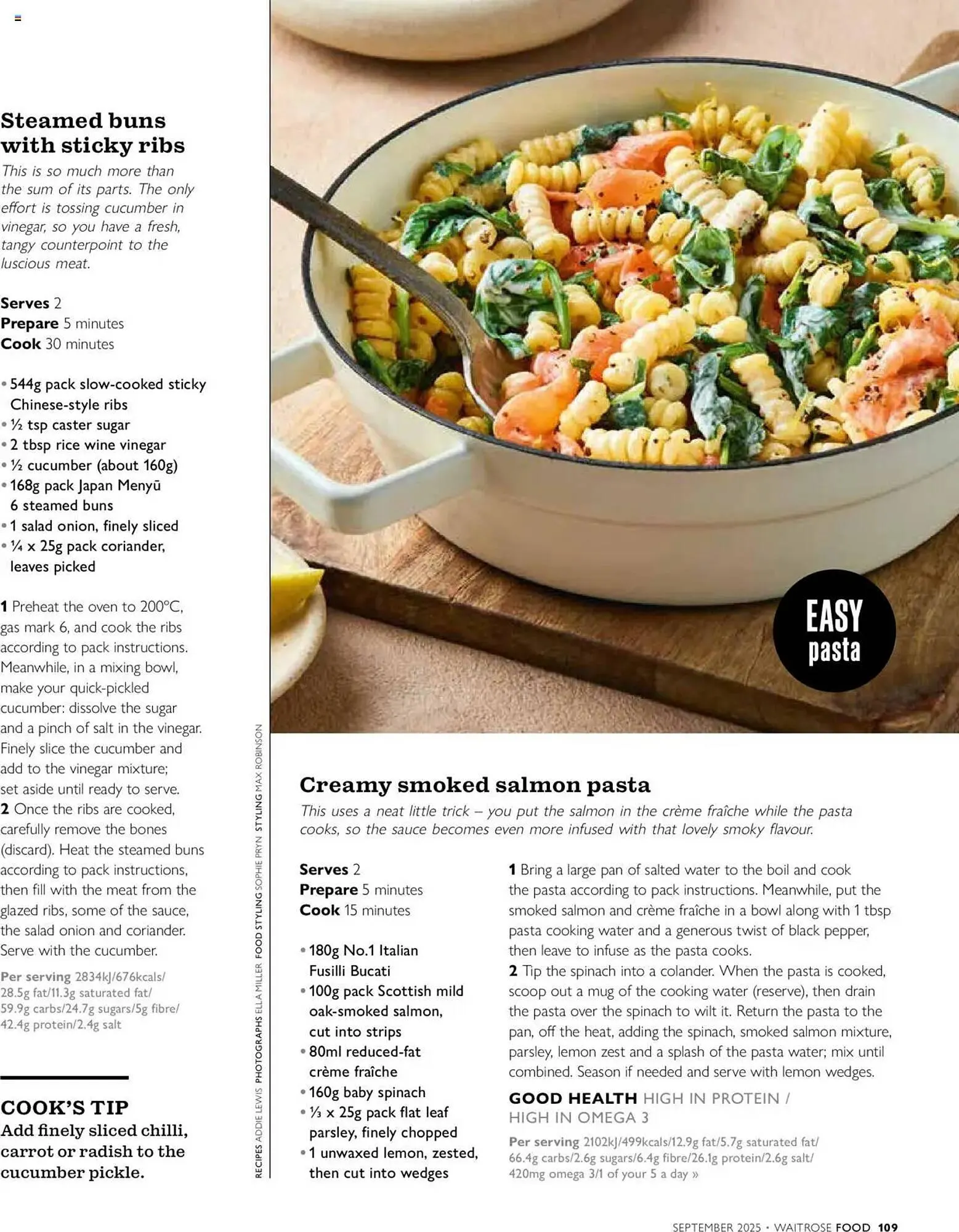 Waitrose leaflet from 1 September to 1 October 2025 - Catalogue Page 109