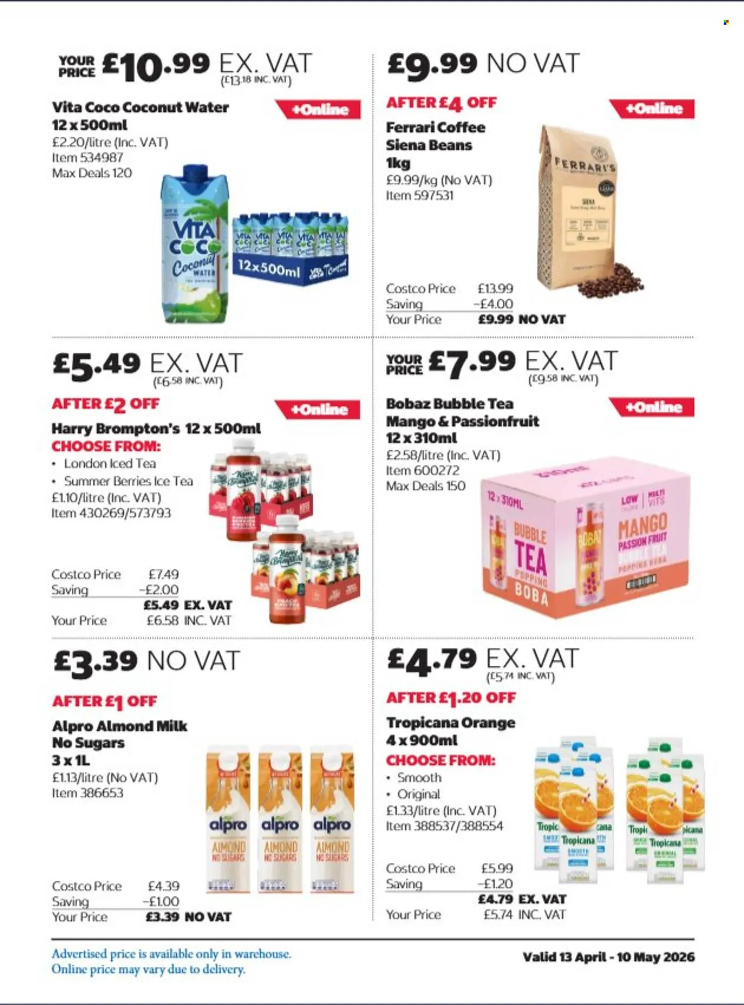 Costco leaflet from 13 April to 10 May 2026 - Catalogue Page 17