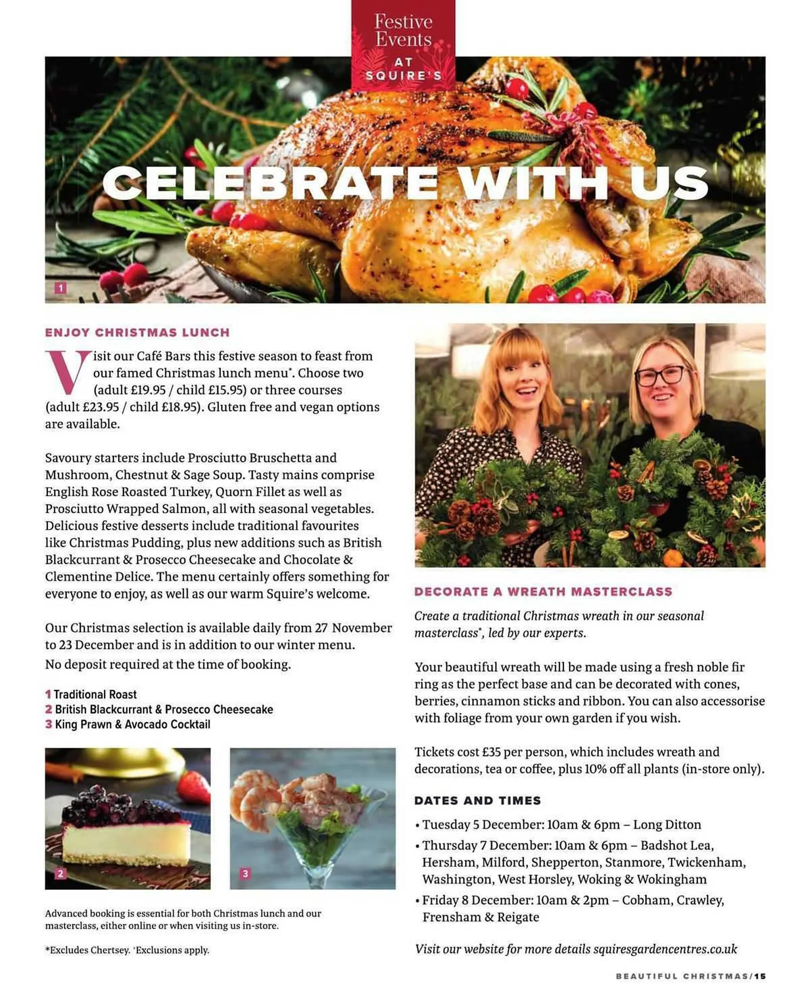 Squires Garden Centres leaflet from 26 October to 24 December 2023 - Catalogue Page 15