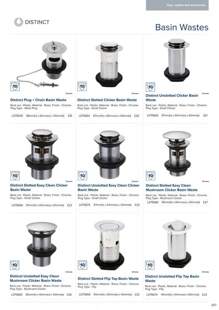 Bathroom Collection 2025 from 6 February to 31 December 2025 - Catalogue Page 209