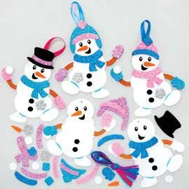 Snowman Mix & Match Decoration Kits