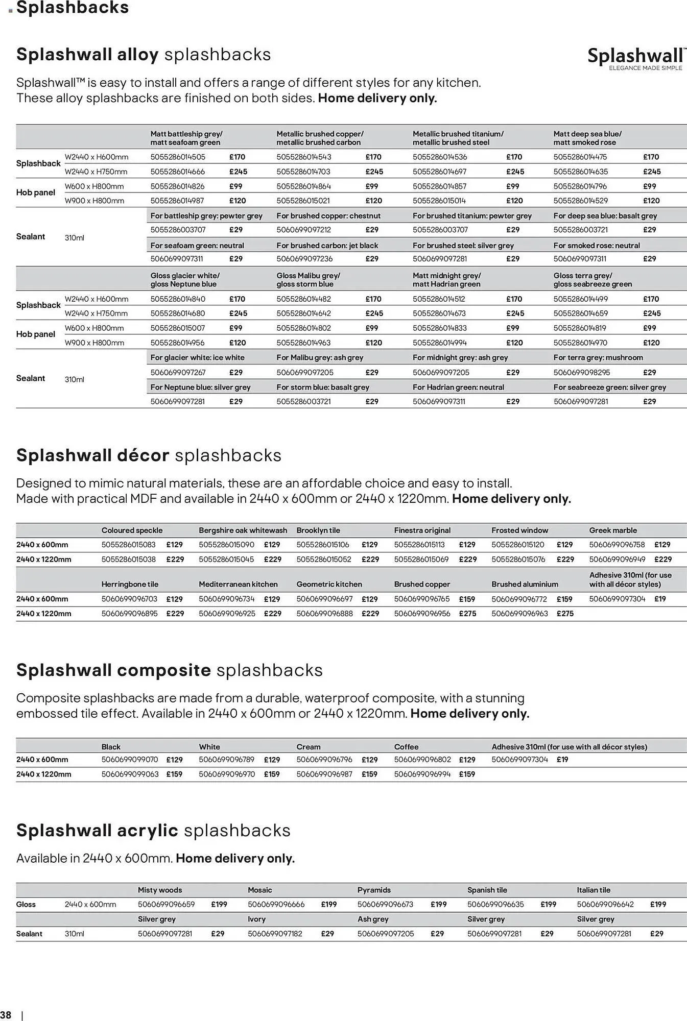 B&Q brochure from 16 December to 1 July 2026 - Catalogue Page 38