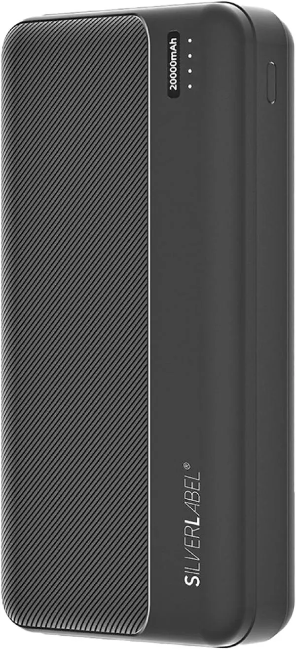 SilverLabel 20000mAh Powerbank Black
