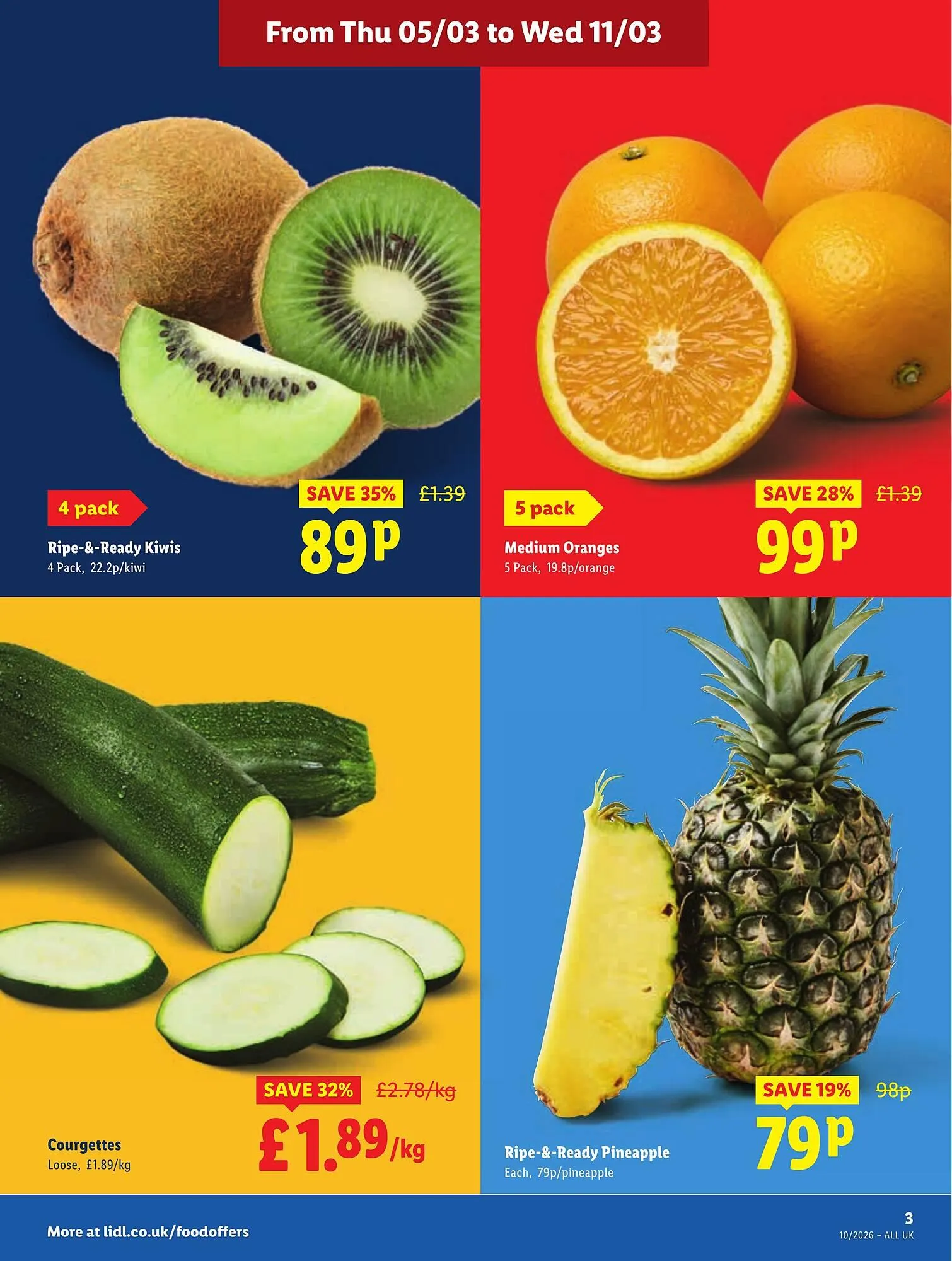 Lidl leaflet from 5 March to 11 March 2026 - Catalogue Page 3