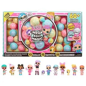 L.O.L. Surprise! Mega Ball Magic Pack with 60+ Surprises