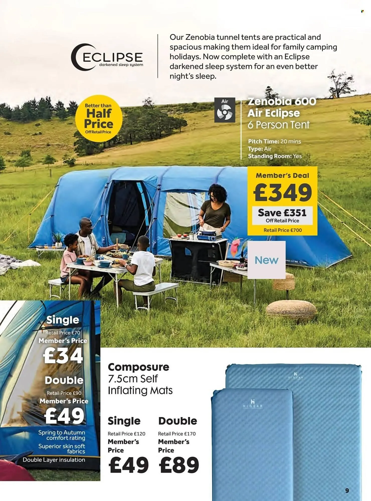 GO Outdoors leaflet from 20 May to 23 June 2025 - Catalogue Page 9