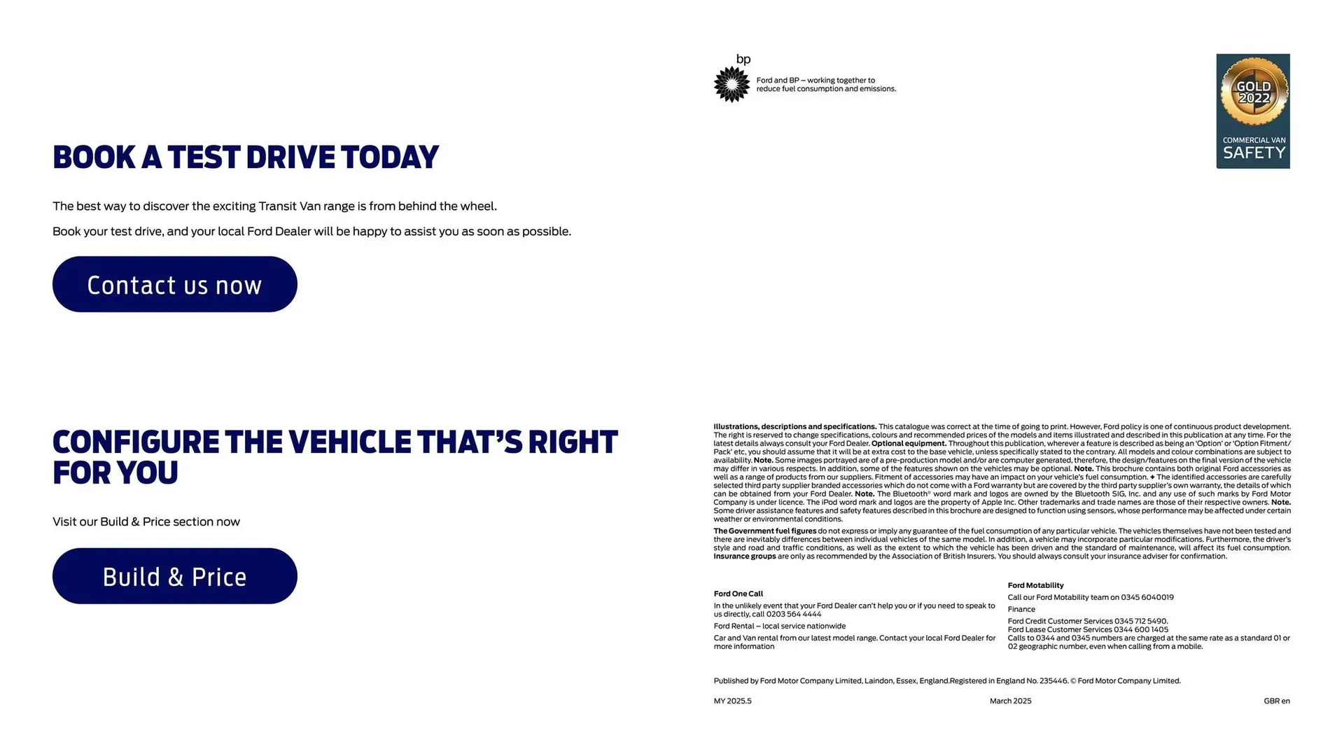 Ford leaflet from 1 October to 31 October 2025 - Catalogue Page 32