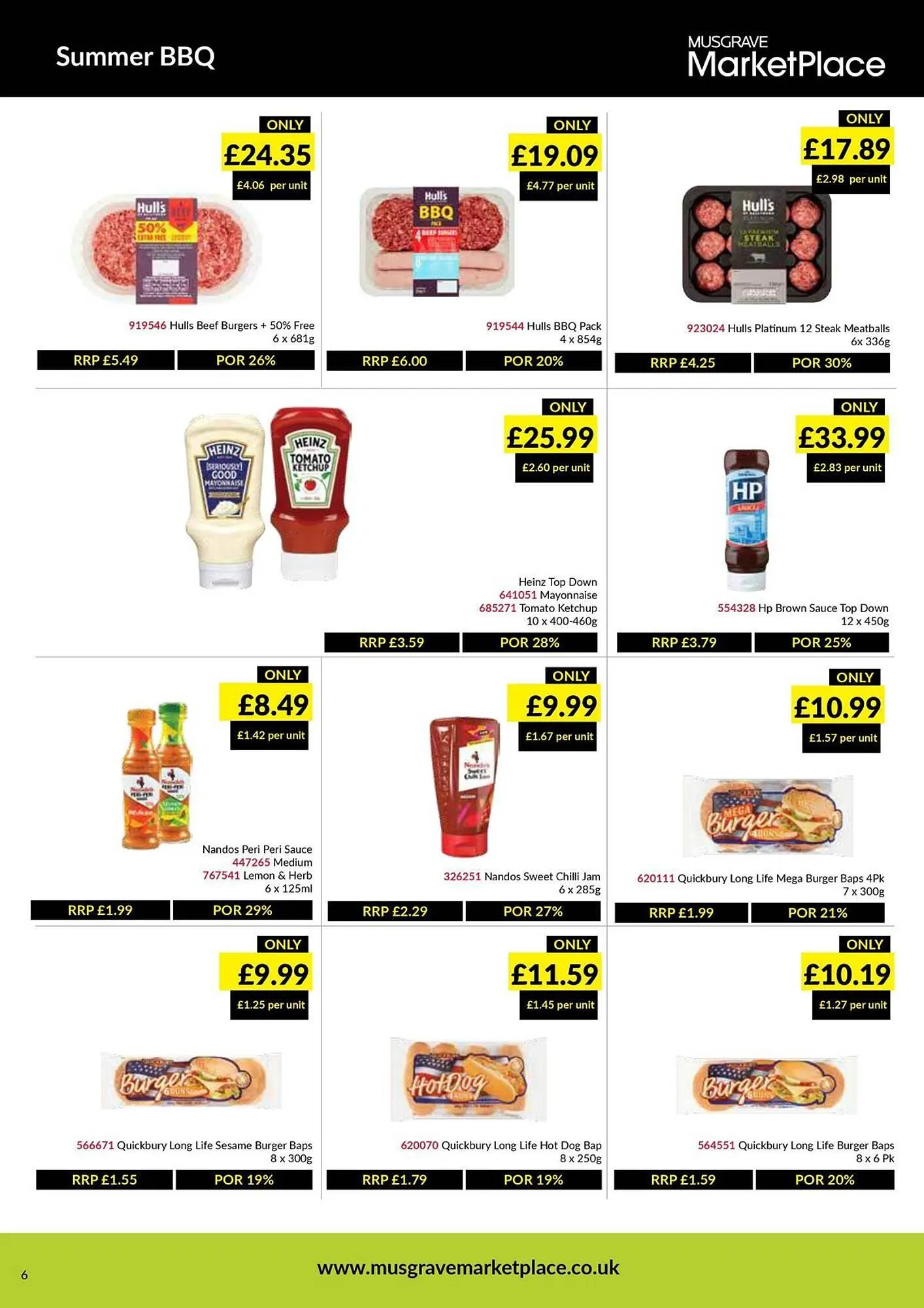 Musgrave MarketPlace leaflet from 12 May to 1 June 2025 - Catalogue Page 6